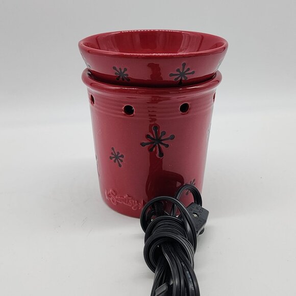 Scentsy Wax Warmer Prancer Red Holiday Christmas Reindeer No Box with Bulb - Picture 5 of 9